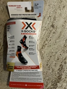 X-Socks Run Fast 4.0 Unisex 35-38 Opal Black - Picture 1 of 11