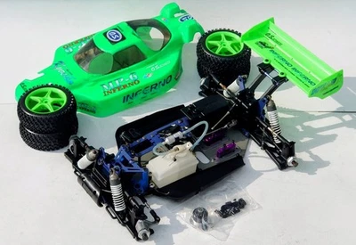 Kyosho 1/8 Inferno GP MP6 Kanai SP Chassis RC Car - Image 1 of 4