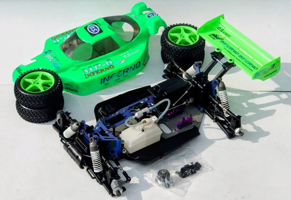 Kyosho 1/8 Inferno GP MP6 Kanai SP Chassis RC Car - Image 1 of 4