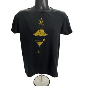 The Kills Band T-Shirt Volcano Martina Tee Ash & Ice Black Gold Bay Island Med - Picture 1 of 9