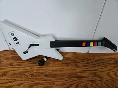 Untested X-Plorer Guitar Hero Xbox 360 Wired Controller 95157.805 Red Octane - Image 1 of 4