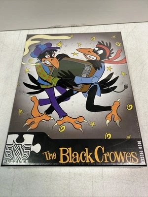 The Black Crows, 1000pc Jigsaw Puzzle, Bottleneck Gallery Exclusive New Sealed! - Image 1 of 2