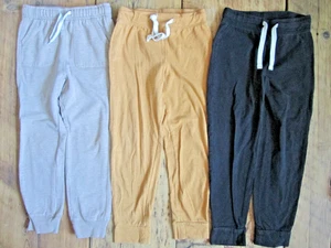 Antiguo Lote Azul Marino Pantalones de Sudadera Pantalones Jogger Niños 5T 5 Cordón Gris Dorado Negro Cincha - Imagen 1 de 15