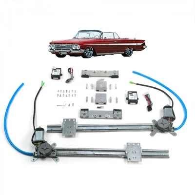 Chevy Impala 1961-64 One Touch Flat-Glass Power Window Kit Conversion Bel Air GM - Image 1 of 4