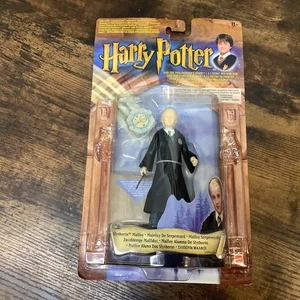 Mattel Harry Potter Philosopher's Stone Figure  - Slytherin Draco Malfoy 2001 - Picture 1 of 6