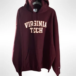 Virginia Tech Hoodie Men’s 3XL Champion VTU Hooded Sweatshirt EUC! - Picture 1 of 5