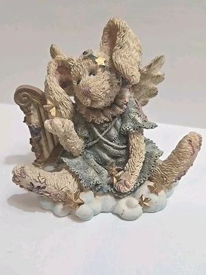 1993 Boyds Bears & Friends 2230 Celeste the Angel Rabbit Vintage Figurine New - Image 1 of 3
