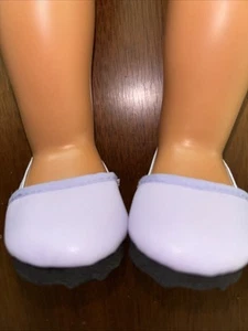 NEU lila Slipper/Gummiband für 18 Zoll Puppe American Girl Puppen - Bild 1 von 3
