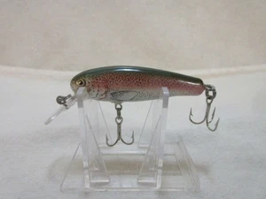 Rara trota arcobaleno Bagley Mighty Minnow MM2-RT vintage - Foto 1 di 5