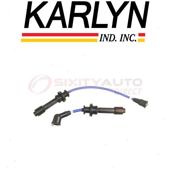 Karlyn Spark Plug Wire Set for 1996 Hyundai Accent 1.5L L4 - Ignition Plugs ap - Image 1 of 4
