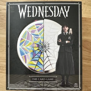 NETFLIX “Wednesday”Addams Family The Card Game From Spin Master Games 3-6 PL 10+ - Picture 1 of 2