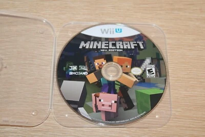 Minecraft Wii U Edition (2015) Nintendo Wii U Game DISC ONLY No Case or Manual - Image 1 of 2