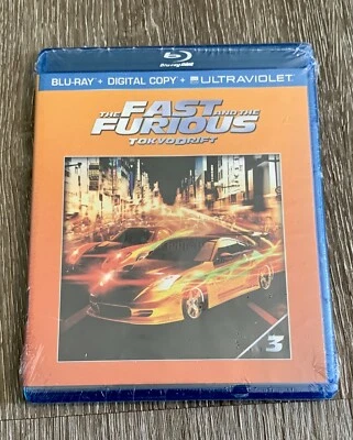 The Fast and the Furious Tokyo Drift Blu-ray Digital Ultraviolet New Sealed - Image 1 of 4