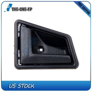 Door Handle For Chevy Geo Sidekick Black Interior Left Driver Side - Foto 1 di 5