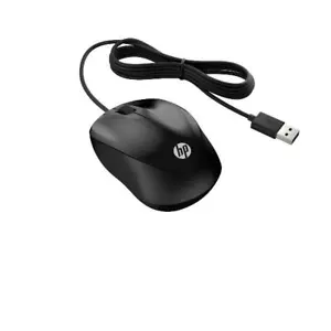 Mouse ottico USB con cavo HP ergonomico 4QM14AA - Imagen 1 de 2