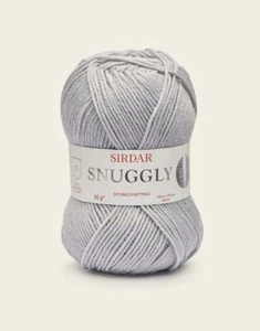 Sirdar Snuggly Doble Tejido Lana Para Bebé 50g - 487 Nube - Imagen 1 de 1