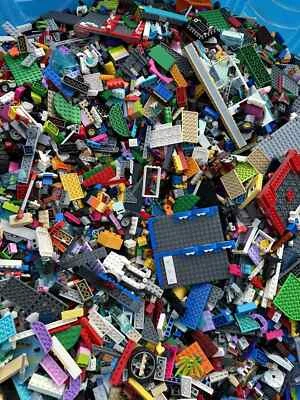 LEGO 20 lbs Pounds Random Parts Pieces Building Plates Blocks Bulk Lot Sets - Image 1 of 4
