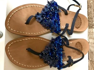 zapatos planos mujer talla 10 hechos a mano en Italia. Solo usado una vez. - Imagen 1 de 4