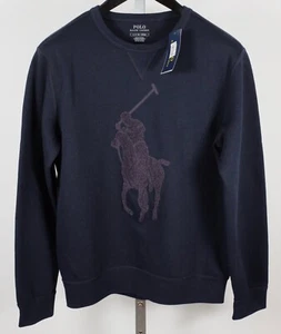 New sz S POLO Ralph Lauren sweatshirt navy $148 - Picture 1 of 5