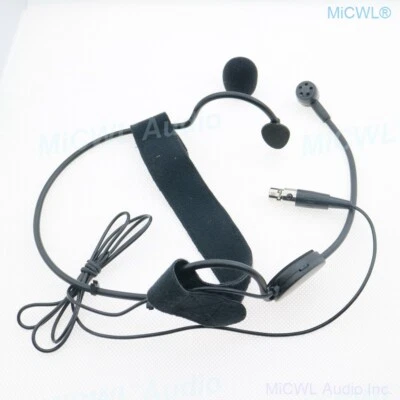 ME3 Head wear Headset Microphone for Shure ULX SLX UR PGX System mini 4Pin XLR - Image 1 of 4