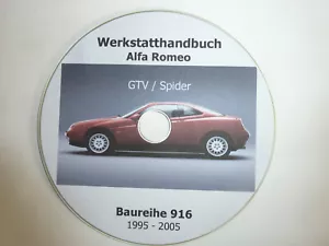Reparatur-/Werkstatthandbuch Alfa Romeo GTV / Spider, Baureihe 916 (1995 - 2005) - Bild 1 von 1