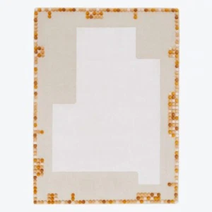 Hand made rugs for bedroom Beige color rugs for bedroom area rug handtufted rug - Picture 1 of 24