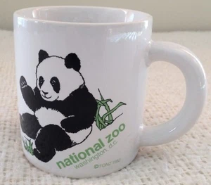 Panda Bears National Zoo, Washington, D.C., FONZ Coffee Cup Mug, Vintage 1982 - Picture 1 of 6