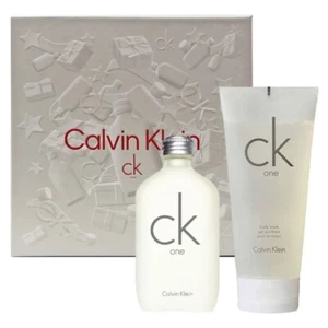 Calvin Klein CK One cofanetto unisex profumo edt 100ml + body wash corpo 100ml - Bild 1 von 7