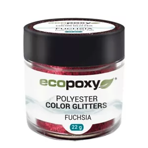 EcoPoxy Colour Glitter - Fuchsia 22g - Bild 1 von 3