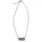 Year Necklace for Womens Girl Friendship Year Number Necklaces Anniversary