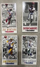 1992 NFL Gameday Football Cards - Pick your card - Free Shipping