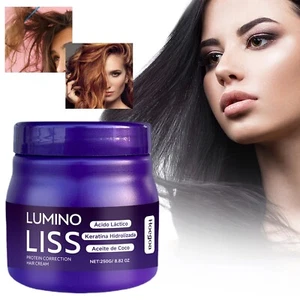 Proteína alisadora Luminoliss sin formol nutre y suaviza el cabello 8,82 oz - Imagen 1 de 16