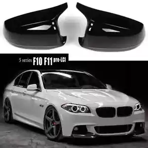 2x Mirror Cover Cap For BMW F10 F11 535i 550i 530d 528i Pre-LCI 11-13 M5 10-2013 - Bild 1 von 12