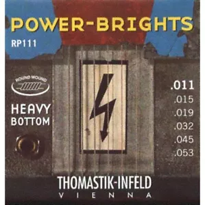 Thomastik-Infeld Power-Brights RP111 Electric Guitar Strings 11-53 Heavy Bottom - Picture 1 of 1