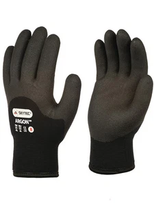 10 x SKYTEC Argon Double Thermal Insulated HPT Foam Coated Cold Work Grip Glove - Picture 1 of 5