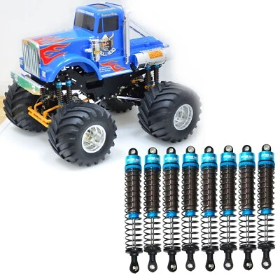 Juego de amortiguador/amortiguador de aceite de aluminio Tamiya/Clod Buster/Actualización Bullhead Foto 1 de 4