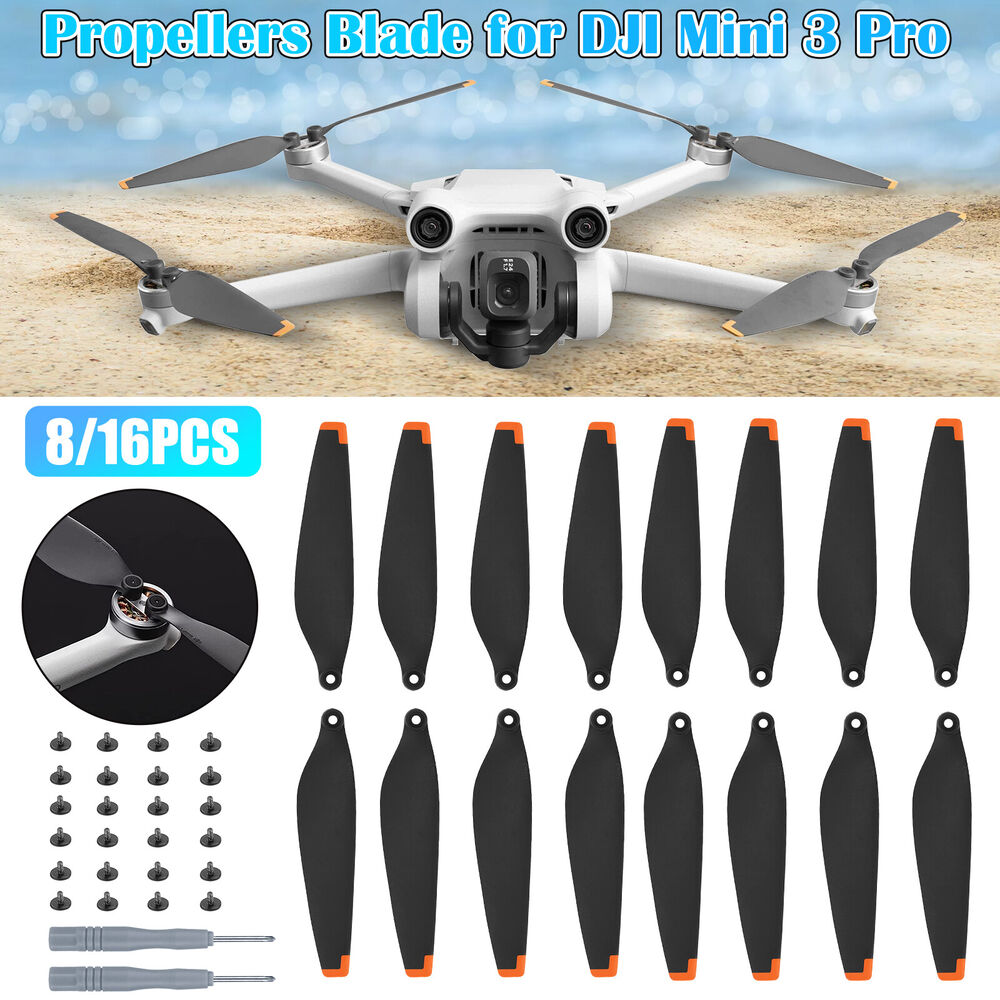 8/16PCS for DJI Mini 3 Pro Drone Propeller Blades Props Quick-Release Low Noise