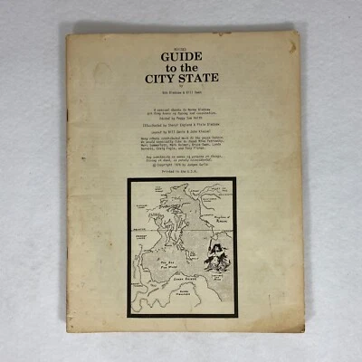 Guide to the City State SIN CUBIERTA DESGASTE PESADO Bledsaw & Owen Judges Guild 1978 D&D Foto 1 de 4