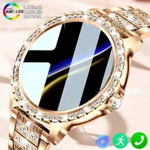 Smart Watch Fashion Ladies Bracelet Bluetooth Call Smartwatch Womoen Smart Watch - Picture 1 of 34
