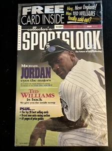 MICHAEL JORDAN August 1994 SPORTSLOOK Magazine CHICAGO WHITE SOX Factory Sealed! - Picture 1 of 4