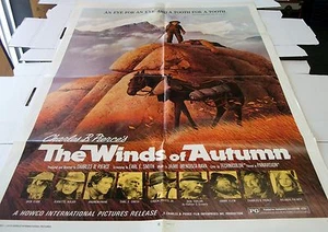 DIE WINDE DES HERBSTES POSTER GEFALTET EIN BLATT - 27 X 41 - 1976 - Bild 1 von 1