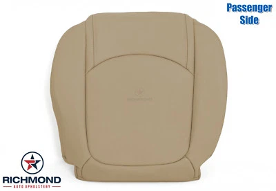 Saturn Outlook XR XE 2008 2009 - Cubierta de asiento de cuero inferior lateral del pasajero tostado Foto 1 de 4