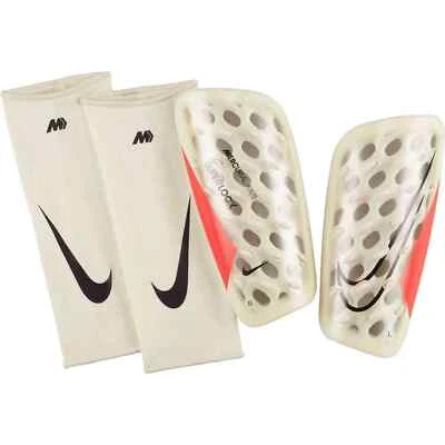 Espinilleras Nike Mercurial FlyLite Superlock leche de coco talla L adulto DN3608-113 Foto 1 de 4