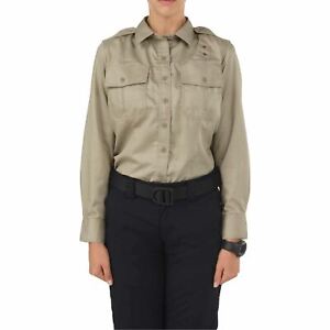 5.11 Tactical Women's Twill PDU Class-A Long Sleeve Shirt, Style 62064, XS-XL