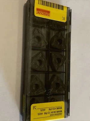 10 UNIDADES SANDVIK  WNMG 08 04 12-PM 4425  NUEVO - Image 1 of 4