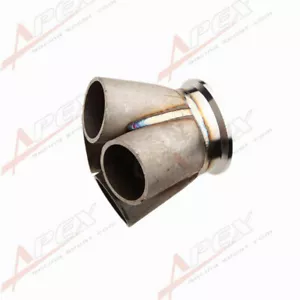 4-1 4 Cylinder Manifold Header Merge Collector Stainless Steel 2.5" V-Band Vband - Picture 1 of 3