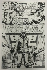 Ghost Assassin #3 Raw Edition Darkslinger Comics 2018 Limted To 100 Copies - Picture 1 of 2
