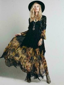 Long Sleeve Long Maxi Dresses for Women 