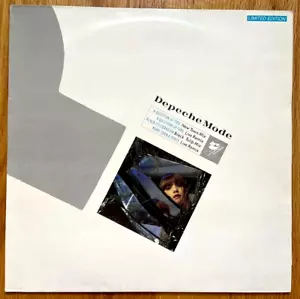 DEPECHE MODE Question Of Time Remixes RARE UK LIMITED DIFFERENT COVER 12” Vinyl - Picture 1 of 8