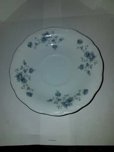Johann Haviland Blue Garland China Saucers Bavaria Germany - Picture 1 of 2